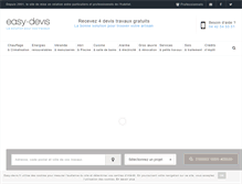 Tablet Screenshot of easy-devis.fr